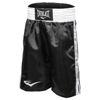 Everlast® Boxing Trunks, 23 In. Shorts Black/White