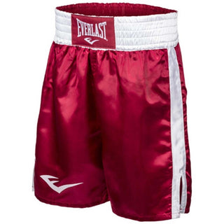 Everlast® Boxing Trunks, 23 In. Shorts Red/White