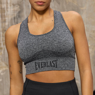 Everlast® EVERLAST Womens Seamless Sports Bra Bra Grey