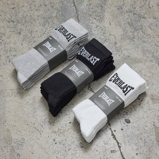 Everlast EVERLAST 5-pack Everyday Crew Socks Socks Black Beauty 19-3911