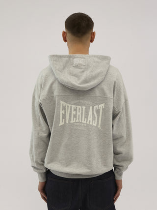 Everlast® EVERLAST BACK LOGO HOODIE Hoodie 413 Light Grey melange