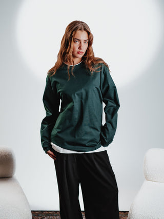 Everlast® EVERLAST HEAVY BOX FIT LS TEE T-shirt Green