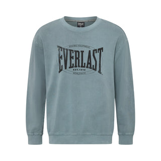 Everlast® EVERLAST WASHED LOGO CREW SWEAT Sweatshirt Blue