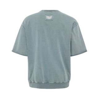 Everlast® EVERLAST WASHED RAW SWEAT TEE T-shirt Smoke Blue 17-4412