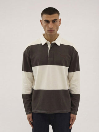 Everlast® HERITAGE POLO LS T-shirt 019 Off White