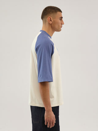 Everlast® Bronx Raglan Tee T-shirt White/Blue