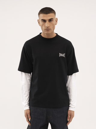 Everlast® LAYERED BACK LOGO LS T-shirt Black
