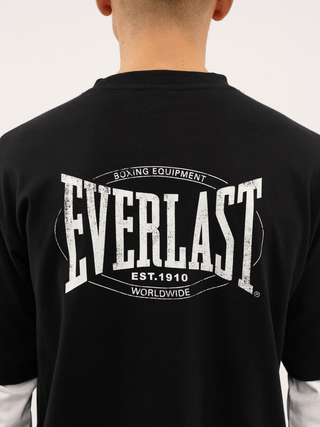 Everlast® LAYERED BACK LOGO LS T-shirt Black