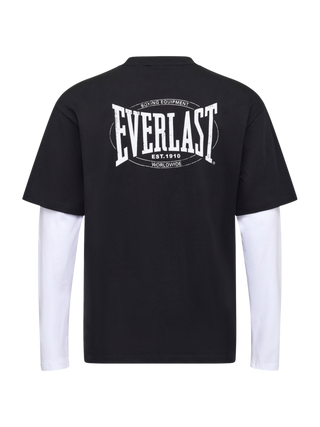 Everlast® LAYERED BACK LOGO LS T-shirt Black