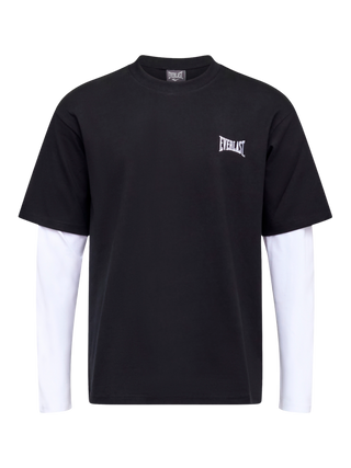 Everlast® LAYERED BACK LOGO LS T-shirt Black