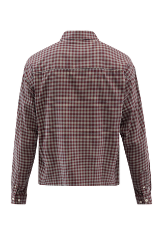 Everlast® Long Sleeve Checked Shirt Shirt Cowhide Check 19-1533TCX & 11-4300TCX