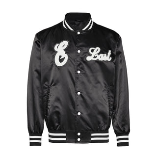 Everlast® The ‘Varsity Satin Bomber’ Jacket Black